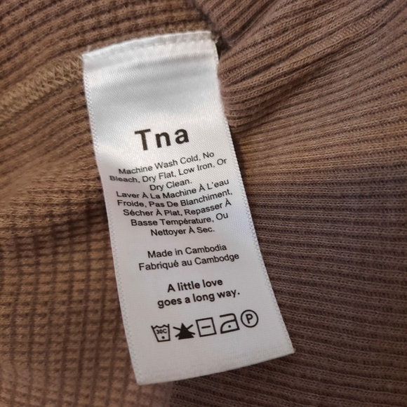 Tna ANDREWS Thermal - Tan XXS - Picture 5 of 5